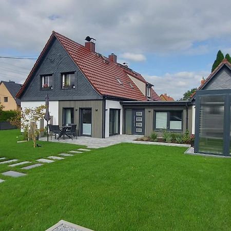Ferienhaus Landbruecke Großschönau Esterno foto