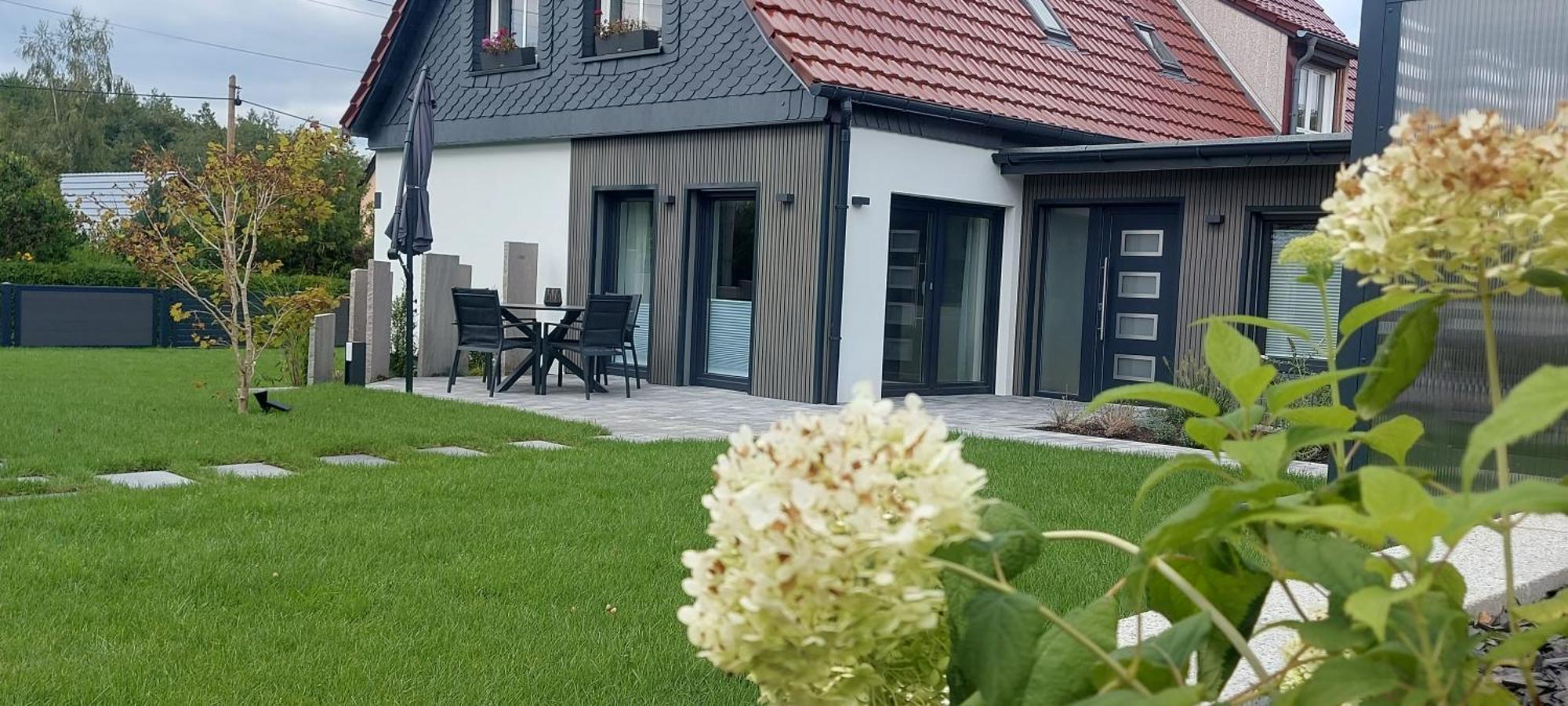 Ferienhaus Landbruecke Großschönau Esterno foto