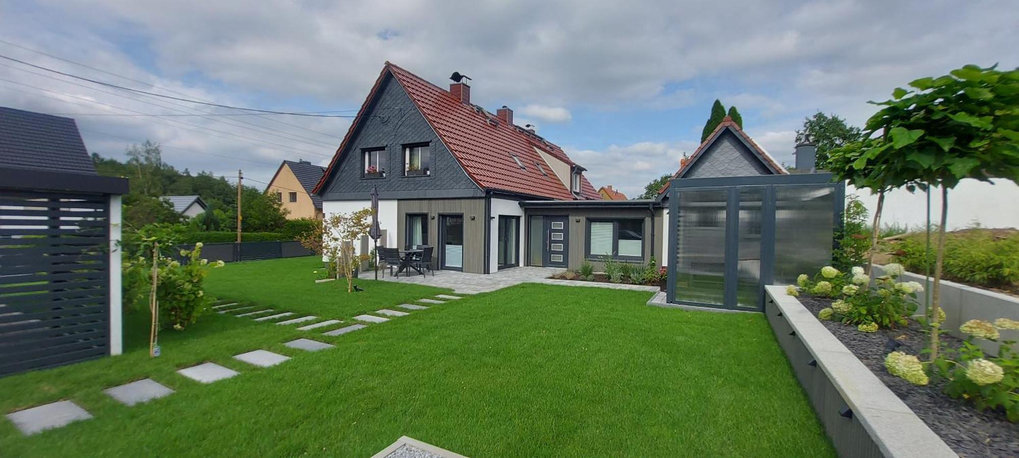 Ferienhaus Landbruecke Großschönau Esterno foto