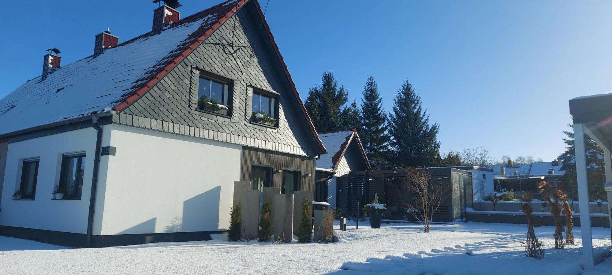 Ferienhaus Landbruecke Großschönau Esterno foto